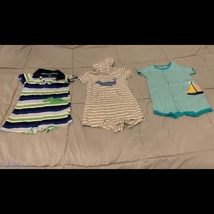 42 Piece Lot of 24 Month Boys Shirts/Rompers